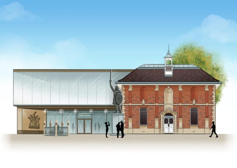 How a King Athelstan Visitor Centre might look, though we would work with the architects to design a more people centred destination, bringing together the new Kingfisher Leisure Centre, the Museum and the History Centre.