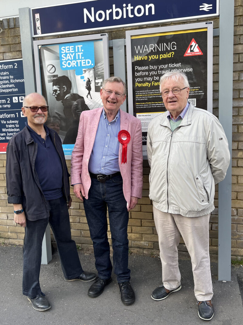 Former Kingston councillors with 2022 Candidate Laurie South