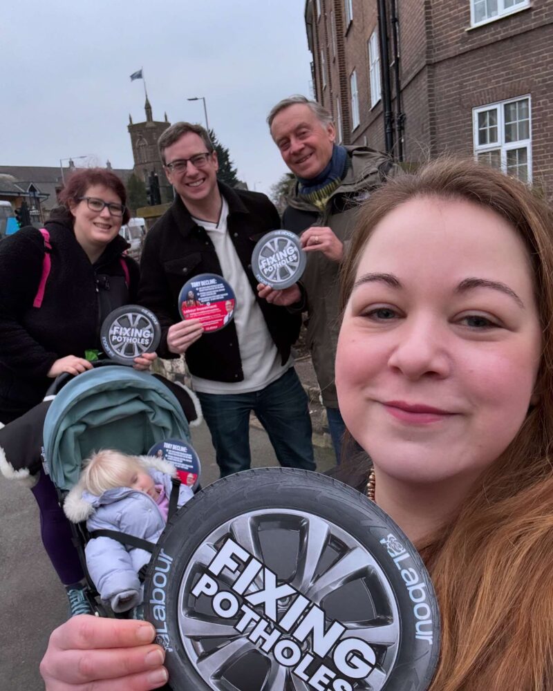 Labour Campaigners in Norbiton 