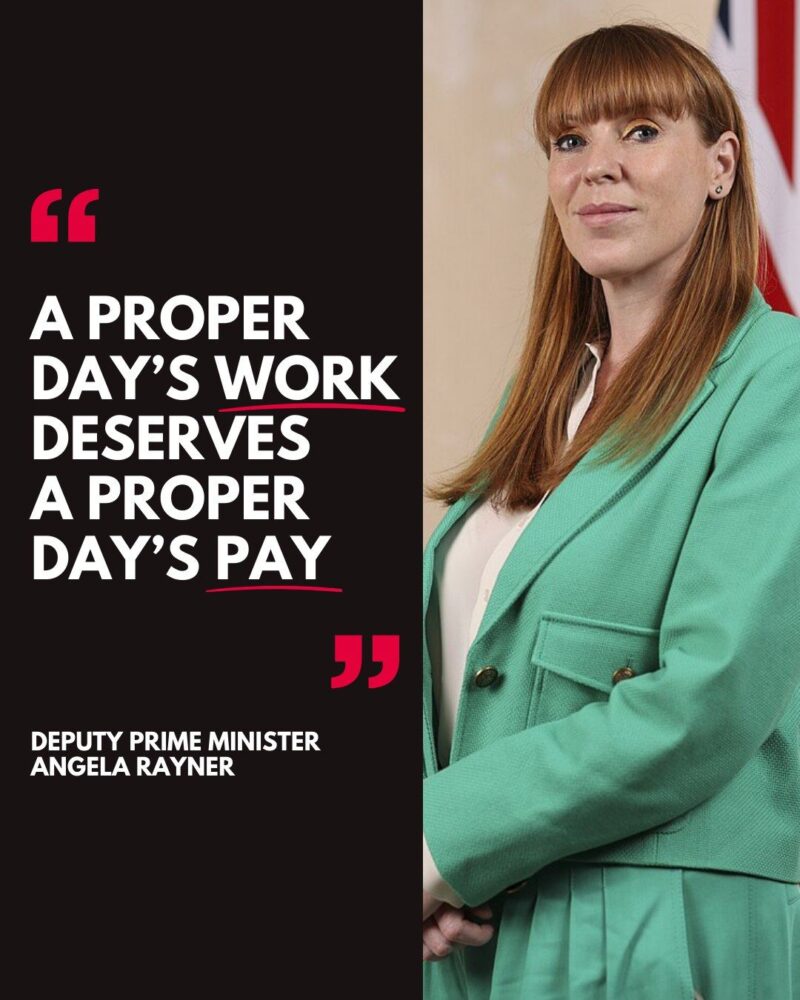 "A Proper Days Work Deserves a Proper Day