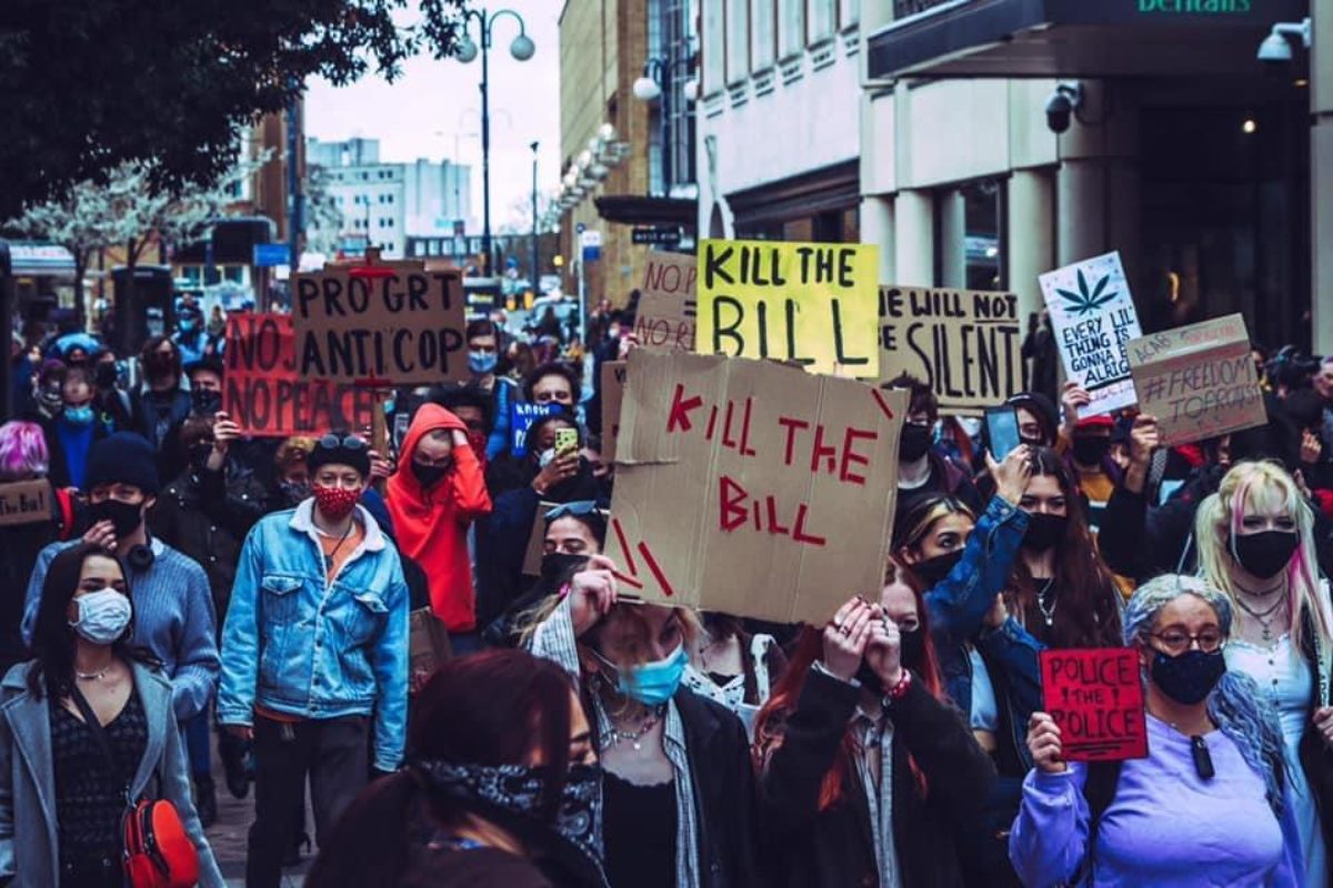 Kill The Bill Demo Kingston March 2021